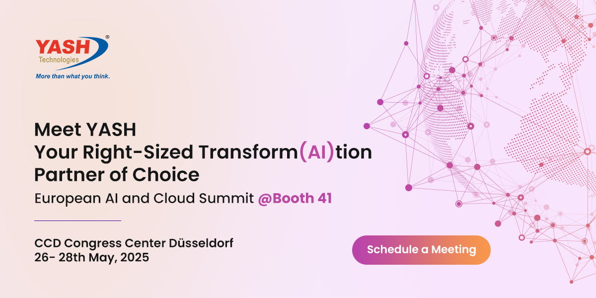 YASH Technologies to Showcase Enterprise AI Capabilities at European AI and Cloud Summit 2025